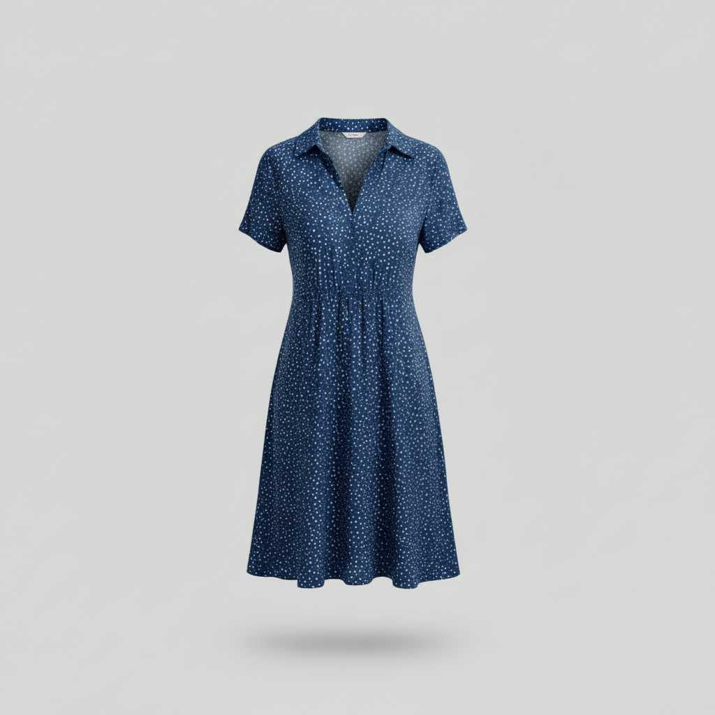 Abito Chemisier Donna Maniche Corte | Stile Elegante