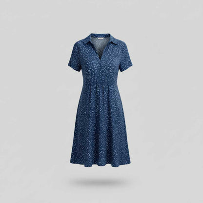 Abito Chemisier Donna Maniche Corte | Stile Elegante