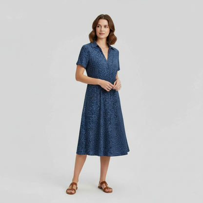 Abito Chemisier Donna Maniche Corte | Stile Elegante