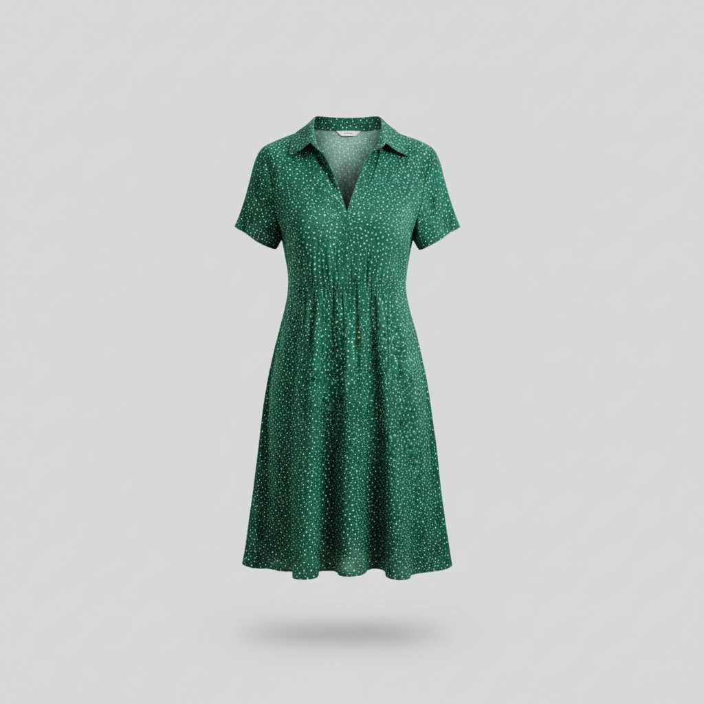 Abito Chemisier Donna Maniche Corte | Stile Elegante