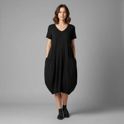 Abito Estivo Ampio con Girocollo | Vestiti Estivi Donna