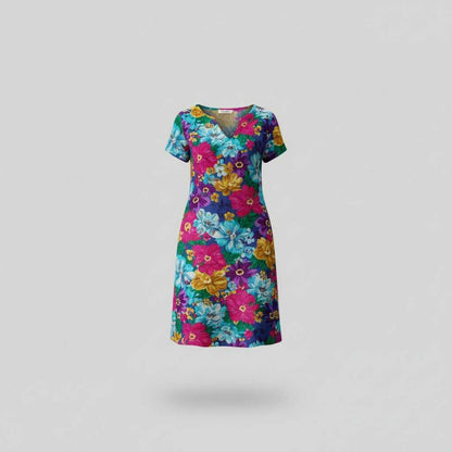 Abito Estivo Floreale | Mini Abito da Donna