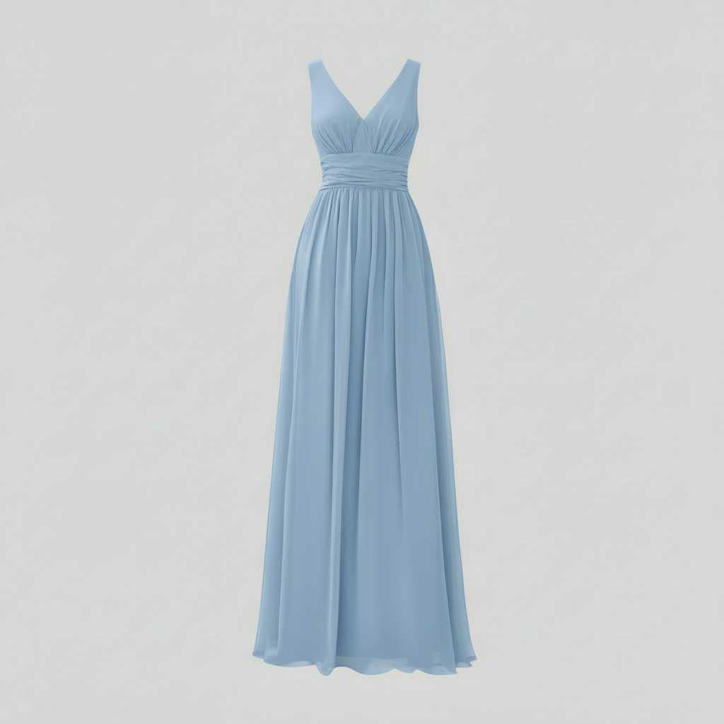 Abito Maxi Donna Scollo a V | Elegante e Versatile