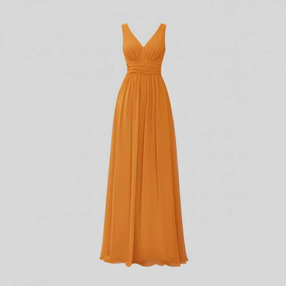 Abito Maxi Donna Scollo a V | Elegante e Versatile