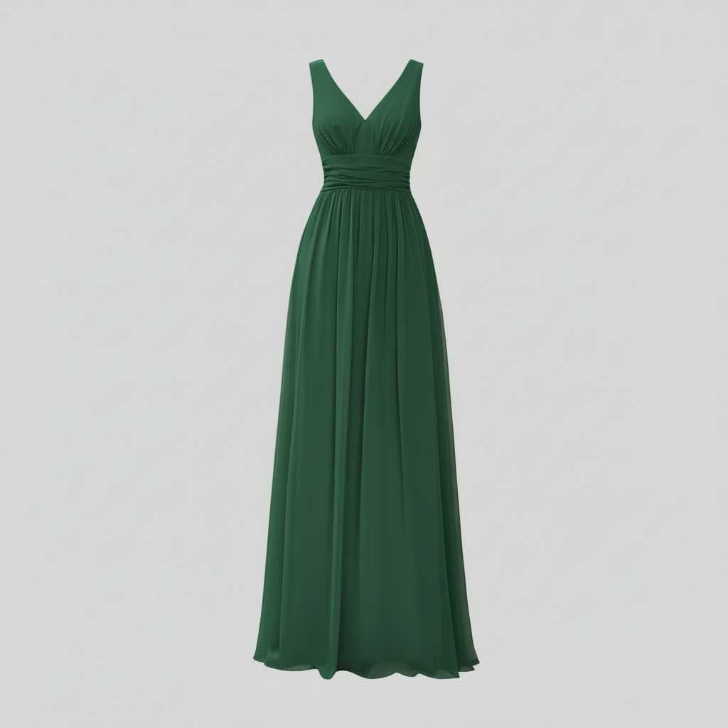 Abito Maxi Donna Scollo a V | Elegante e Versatile