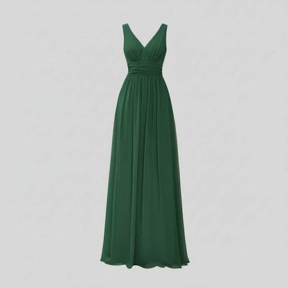 Abito Maxi Donna Scollo a V | Elegante e Versatile