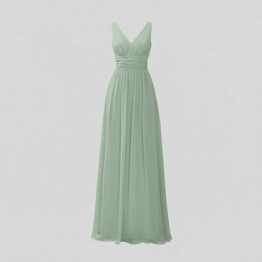 Abito Maxi Donna Scollo a V | Elegante e Versatile