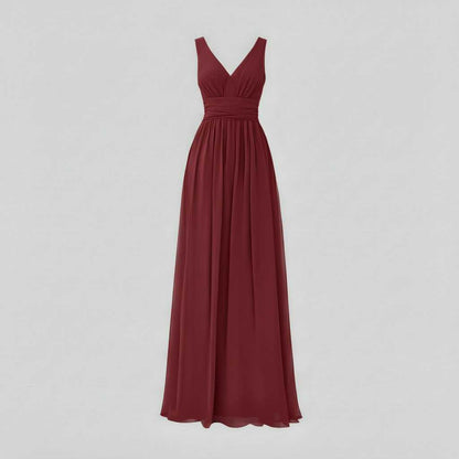 Abito Maxi Donna Scollo a V | Elegante e Versatile