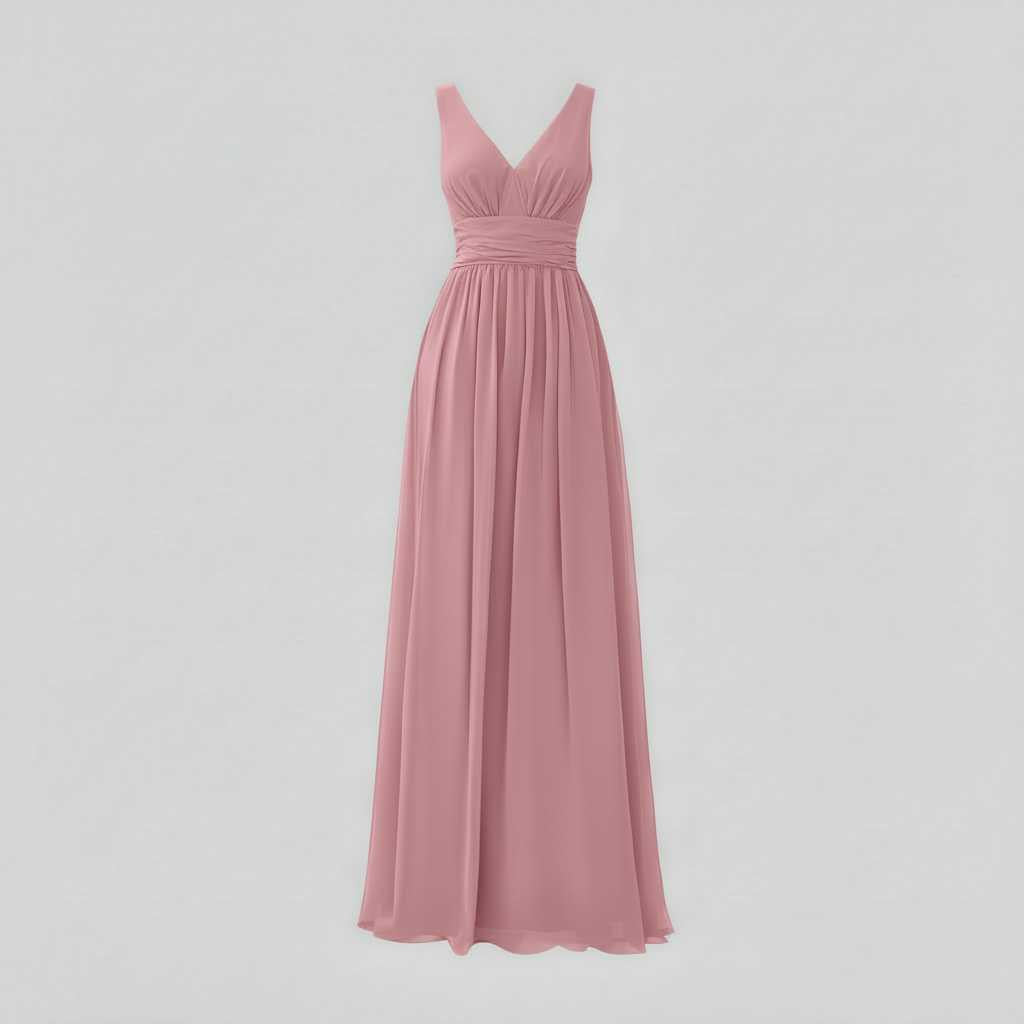 Abito Maxi Donna Scollo a V | Elegante e Versatile