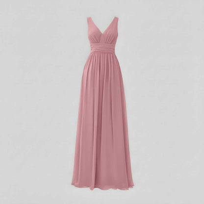 Abito Maxi Donna Scollo a V | Elegante e Versatile