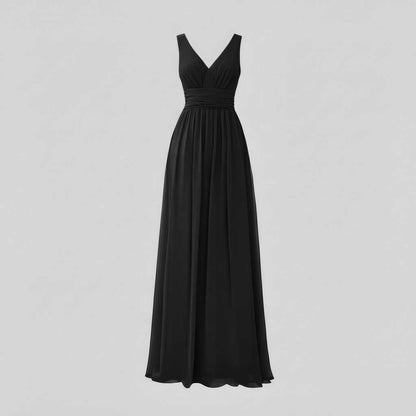 Abito Maxi Donna Scollo a V | Elegante e Versatile