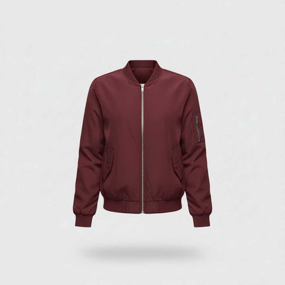 Bomber Corto Donna Elegante | Giacca Sportiva Casual