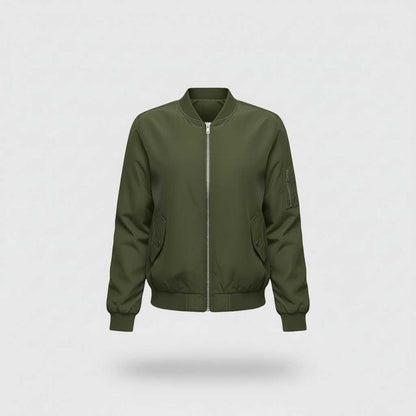 Bomber Corto Donna Elegante | Giacca Sportiva Casual