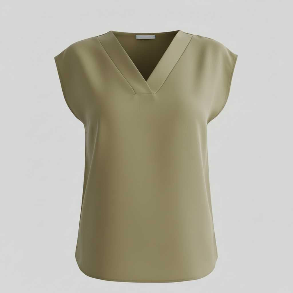 Camicetta Estiva Donna Scollo a V | Camicette Donna Eleganti