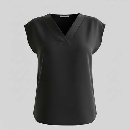 Camicetta Estiva Donna Scollo a V | Camicette Donna Eleganti