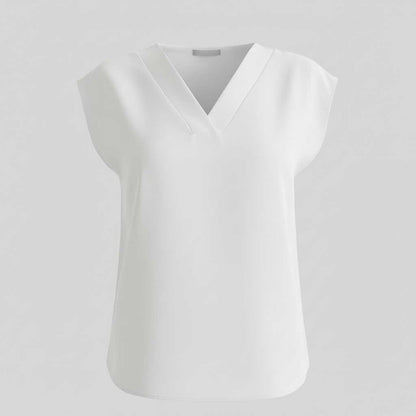 Camicetta Estiva Donna Scollo a V | Camicette Donna Eleganti