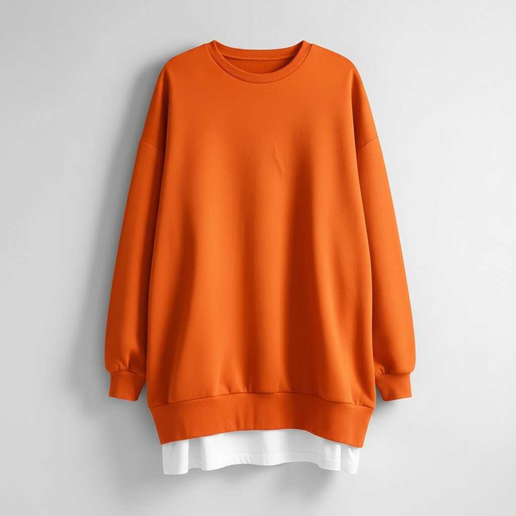 Felpa Oversize Donna | Maniche Lunghe in Cotone Morbido
