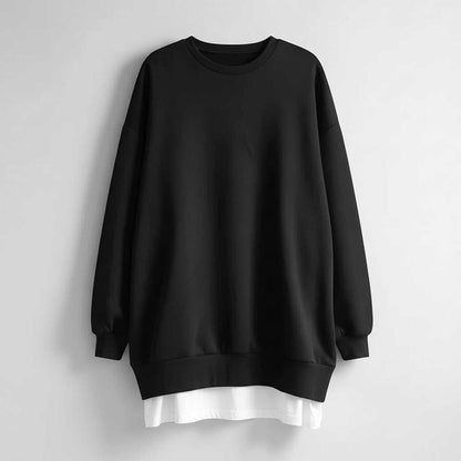 Felpa Oversize Donna | Maniche Lunghe in Cotone Morbido