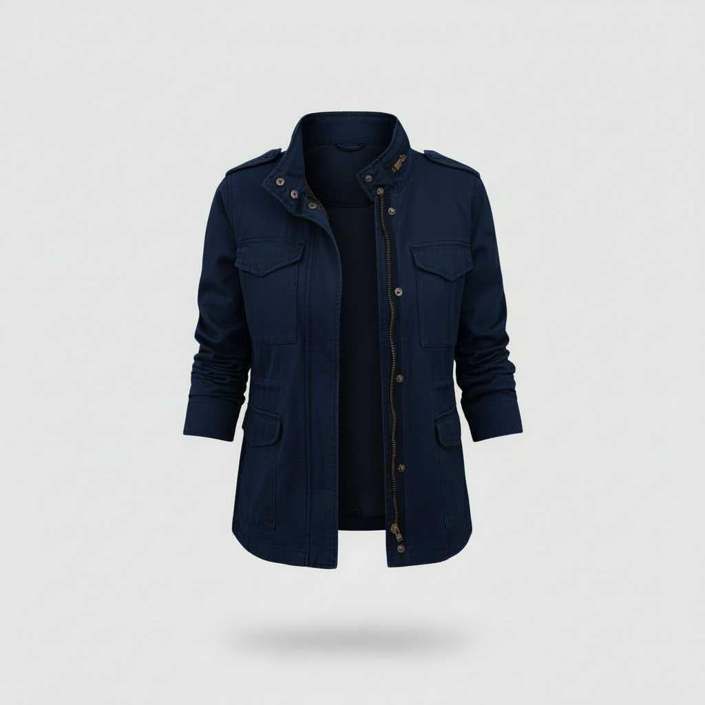 Giacca Moderna Donna | Giacca con Cerniera Casual Elegante