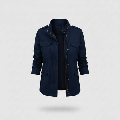 Giacca Moderna Donna | Giacca con Cerniera Casual Elegante