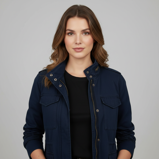Giacca Moderna Donna | Giacca con Cerniera Casual Elegante