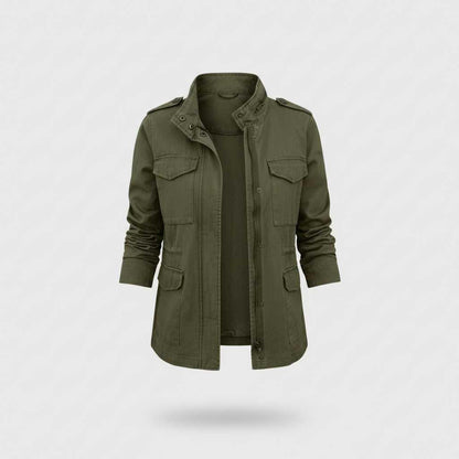 Giacca Moderna Donna | Giacca con Cerniera Casual Elegante