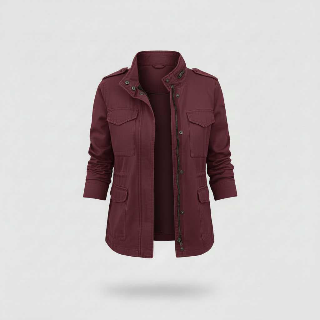 Giacca Moderna Donna | Giacca con Cerniera Casual Elegante