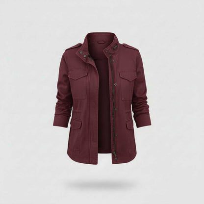 Giacca Moderna Donna | Giacca con Cerniera Casual Elegante