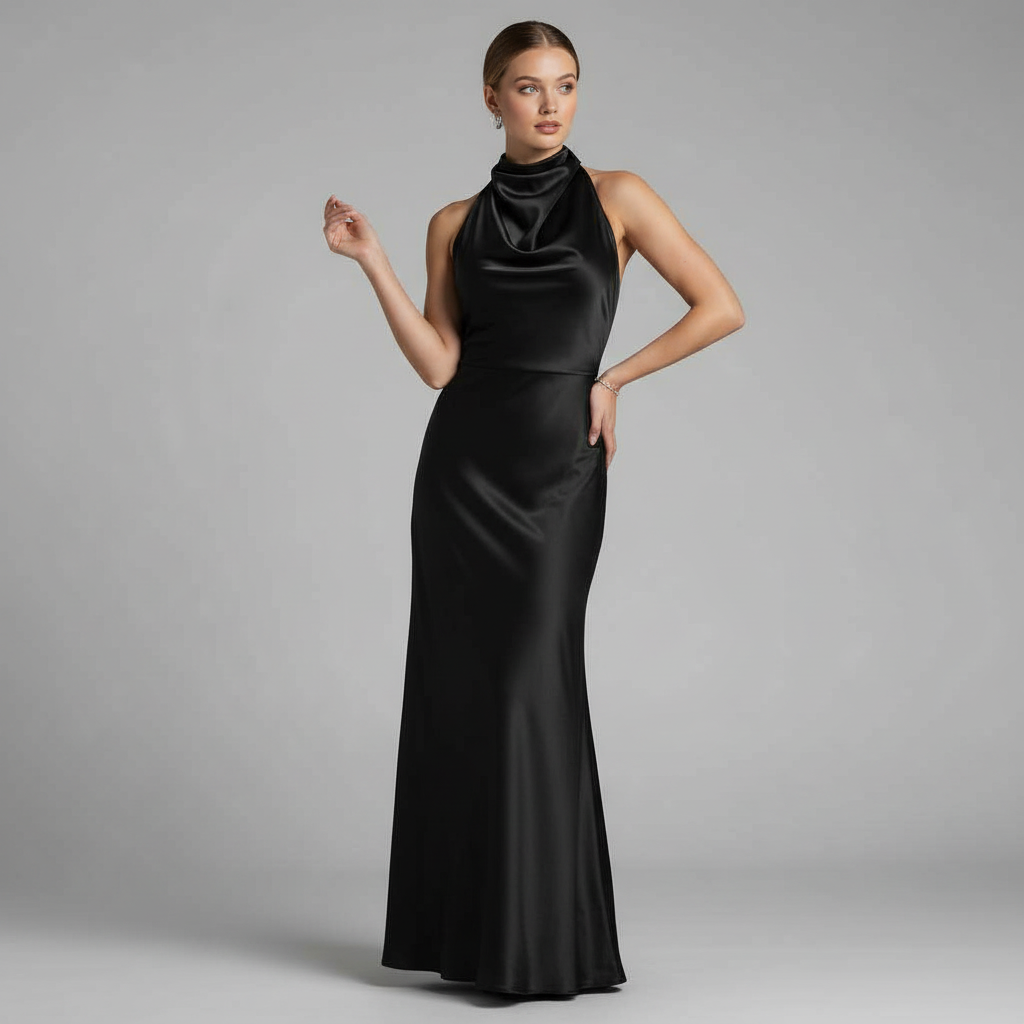 Abito da Sera Elegante | Vestito alla Caviglia da Donna