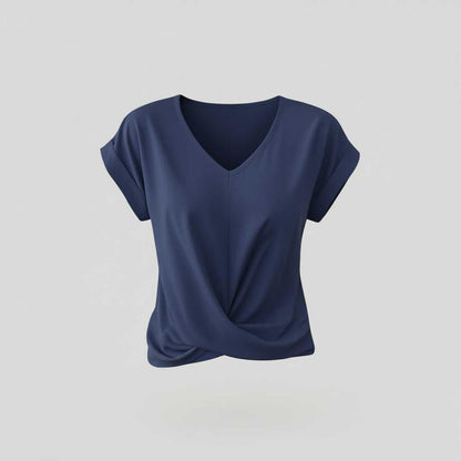 Top Elegante a Maniche Corte Donna | Moda Estiva Casual